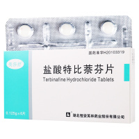 美莎抒 盐酸特比萘芬片 0.125g*6片/盒