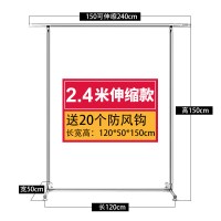 落地不锈钢室内卧室单杆式晒衣架简易挂衣架凉衣服架子家用