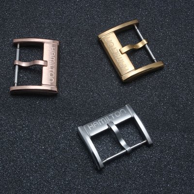 汉密尔顿手表带表扣汉米尔顿原装针扣不锈钢表带针扣皮带表扣