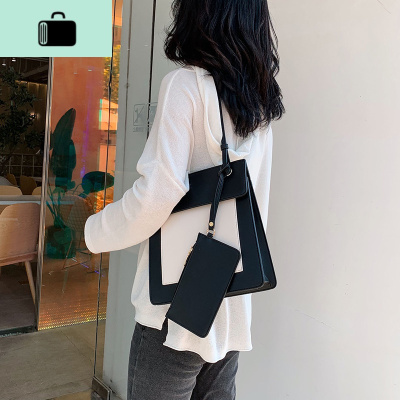 春夏复古大包包2020新款潮女包大容量高级感托特包时尚百搭单肩包NEW LAKE女士单肩包