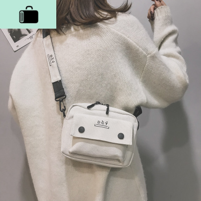 挎包女斜挎百搭潮ins森系帆布运动学生日系小清新韩版休闲单肩小NEW LAKE女斜挎包