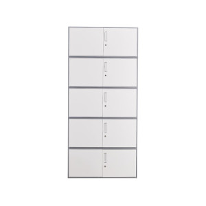 [企诺]文件柜 QNGA09FO-06LPA 900×400×1950mm 钢制 组