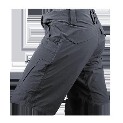 珂卡慕(KEKAMU)夏季户外速干男超薄透气冲锋裤战术裤弹力半裤登山裤子