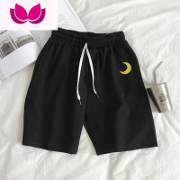 七斓夏季短裤男居家休闲五分裤睡觉宽松潮流运动跑步裤衩时尚沙滩裤子