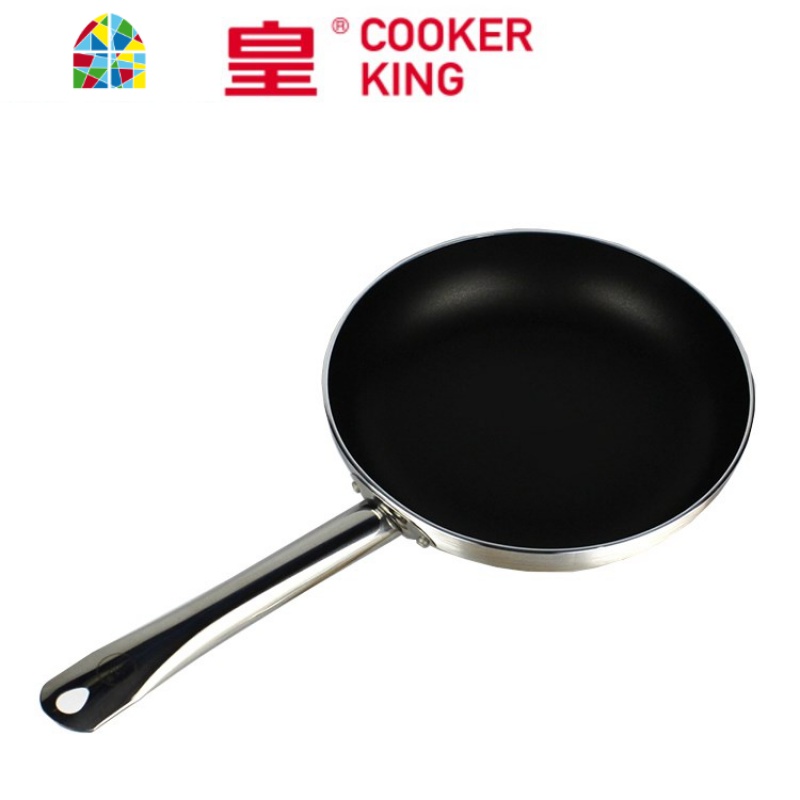 不粘锅平底锅煎锅烙饼锅煎饺锅小电磁炉专用酒店商用锅大号 FENGHOU 24cm班戟煎锅(轻薄导热快)