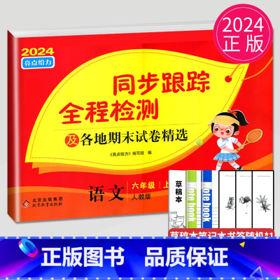 [正版]2024同步跟踪全程检测及各地期末试卷精选六年级上册语文六上人教版江苏小学6年级上学期同步提优作业练习册天天练亮