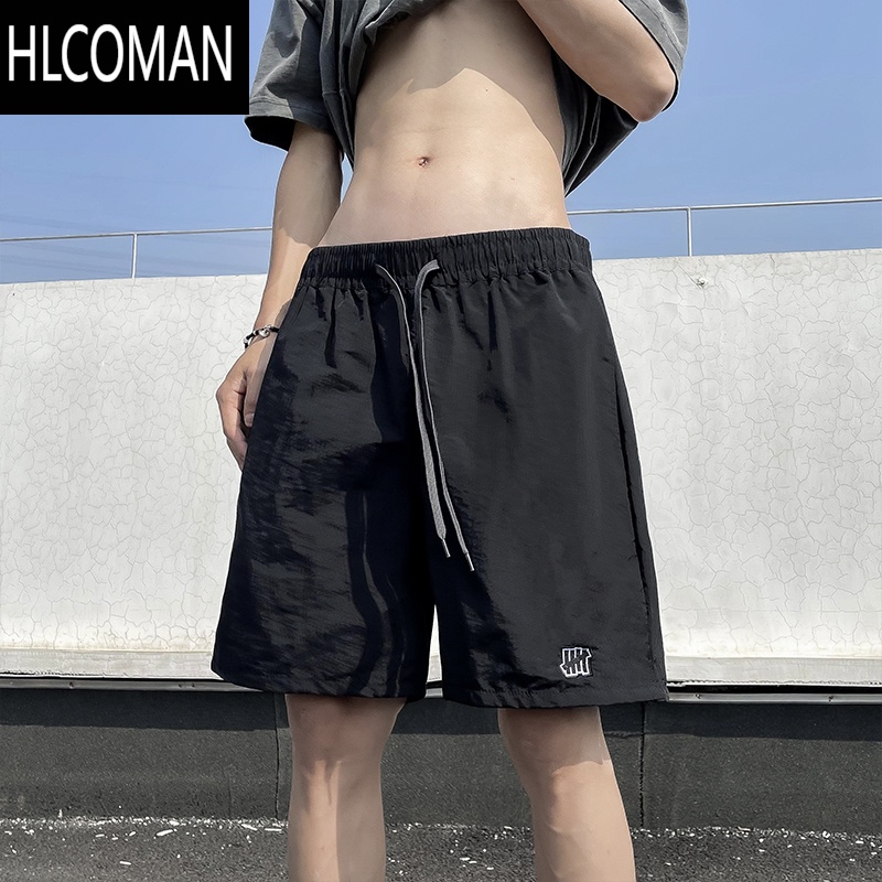 HLCOMAN户外速干伞兵短裤男士夏季新款美式潮流沙滩运动裤宽松透气五分裤