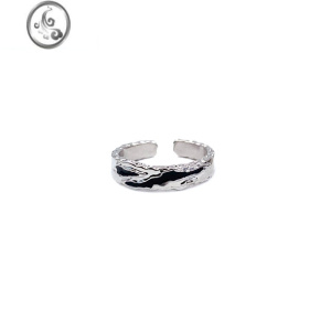 JiMi 暗黑高级感滴胶戒指个性小众中性风指环冷淡风情侣对戒