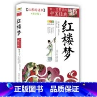 红楼梦 [正版]全套4册四大名著小学生版青少年无障碍阅读三国演义原著水浒传红楼梦西游记拓展阅读本青少年版白话文完整版五年