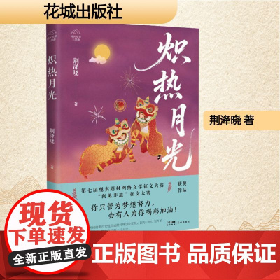 炽热月光 荆洚晓 著 中国现当代文学 文学 花城出版社