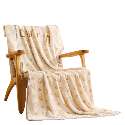 内野 UCHINO 休闲披肩毯轻盈透气 可披可盖活性印染工艺 HU-HY03T17 1*1.6米 舒馨披肩毯