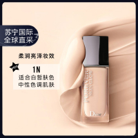 迪奥(Dior)粉底液 粉底/遮瑕 Forever 凝脂恒久长效保湿粉底液30ml 光泽#1N象牙白(010新版)