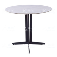 臻远 ZY-VC112719 洽谈桌岩板餐桌 600*600*500 单位:1张