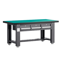 重型工作台 2.1M单桌+平三抽