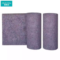 爱路达防寒毛毡土工布整卷2*40米 地垫克重400g/平方米