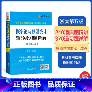 概率论与数理统计辅导(浙大第五版) [正版]高等数学线性代数概率论与数理统计数学分析辅导及习题精解同济七八版浙大华师第五