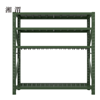 湘渭农具摆放架安保装备器材存放架拆装盾牌货架盾牌架2000*600*2000