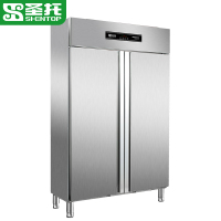 圣托(Shentop)商用大容量立式消毒柜 双开门热风循环 饭店厨房酒店 不锈钢高温消毒碗柜 RTD1000-B5