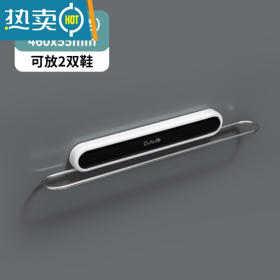 敬平浴室拖鞋架免打孔卫生间墙壁挂式厕所鞋子收纳器壁挂墙上置物架 简约黑 长款(优选不锈钢 折叠省空间)浴室置物架