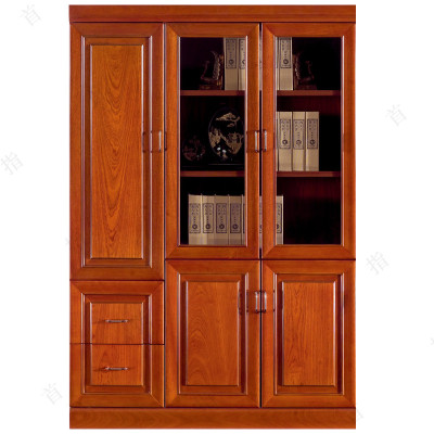 首指(SZ)木质文件柜/办公柜/三门书柜E-8103左木门