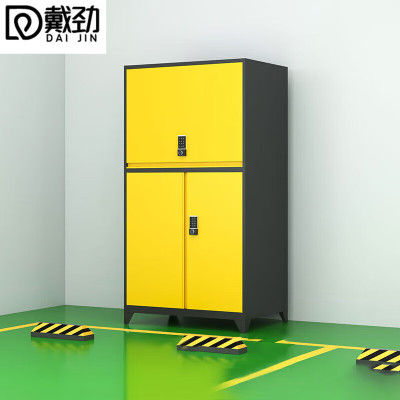 戴劲车库收纳柜密码防盗铁皮柜车位杂物储物柜大空间防潮柜 上翻B1款