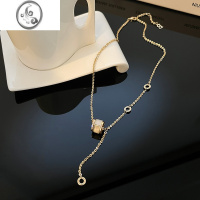 JiMi小蛮腰春夏项链女款2023年新款高级感设计轻奢小众锁骨链配饰