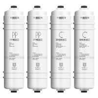 适用美的净水器M6活性炭PP棉滤芯MU104A-5 MU131A-5 104-5 MU133-D 106-D/-R/-L