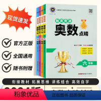 数学❤️奥数点睛 小学六年级 [正版]2024版 神龙教育触类旁通奥数点睛三年级四年级五年级六年级上下册通用版小学奥数创