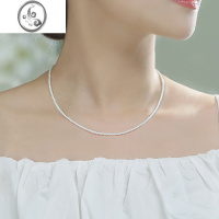 JiMi施家极细小米粒珍珠项链女轻奢小众迷你锁骨链baby气质高级感颈链
