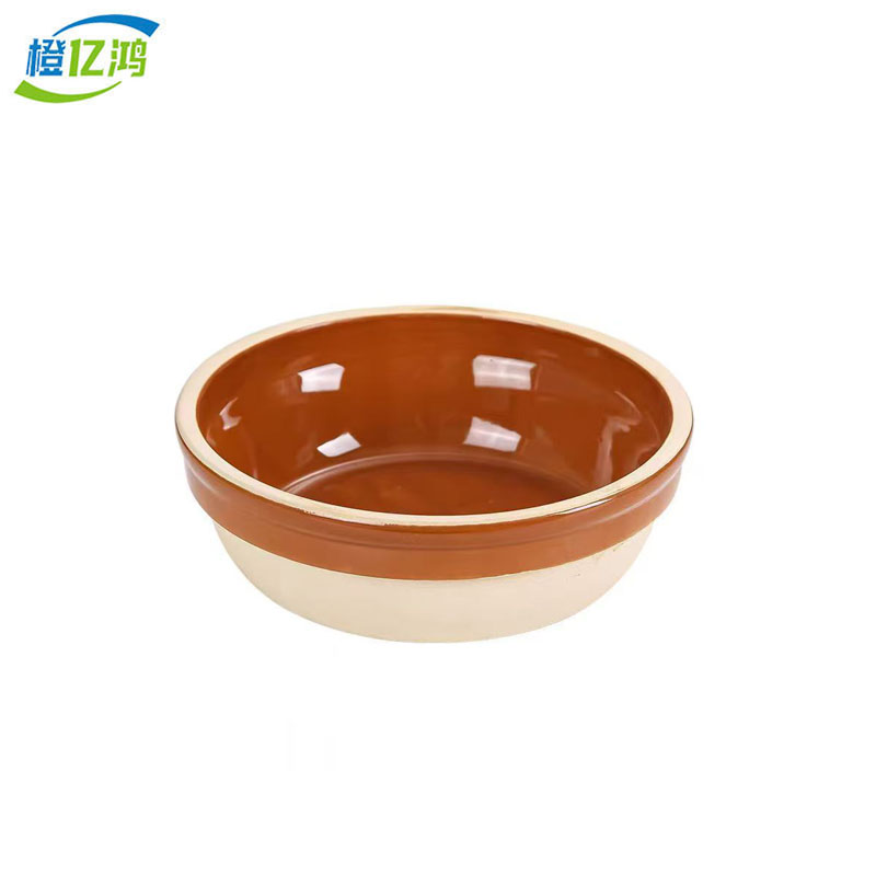 橙亿鸿 土陶瓷蒸菜小碗 直径12cm 个