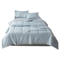 薄款夏季水洗被子可机洗夏天全棉全棉4 四件套空调夏凉被春秋