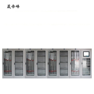 晟帝峰 大屏全智能电力安全工器具柜 2000*800*450mm 1mm厚触屏智能除湿 1托7共8台 个
