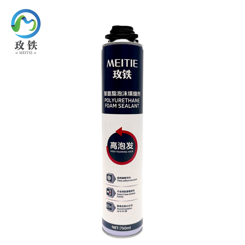 玫铁 聚氨酯泡沫填缝剂 750ml 瓶