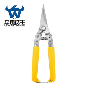 立伟铁牛强力铁皮剪直头/把