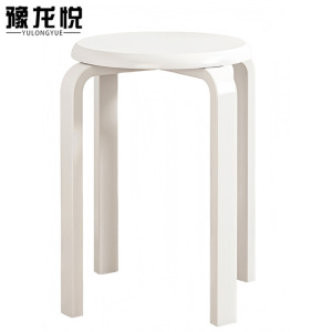 豫龙悦木质圆凳