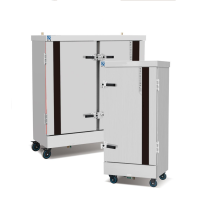 瑞宇牌10盘豪华无指纹电热蒸饭车/720*640*1350mm/380v12kw