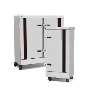 瑞宇牌10盘豪华无指纹电热蒸饭车/720*640*1350mm/380v12kw