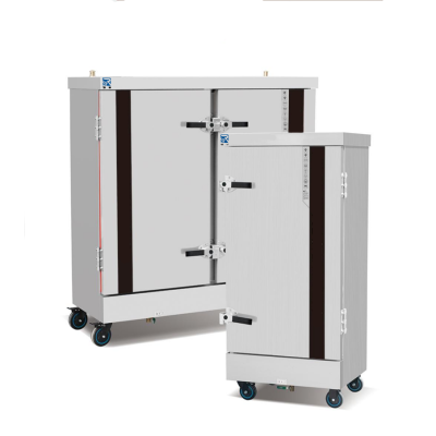 瑞宇牌10盘豪华无指纹电热蒸饭车/720*640*1350mm/380v12kw