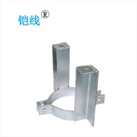铠线 电料辅件 电力金具 双杆顶支座抱箍—6*60mm D190/套