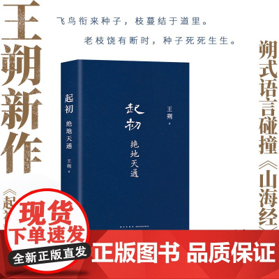 起初·绝地天通 王朔 起初系列第三本新书 暌违十五年压卷之作 纪年竹书 新经典xjd 历史神话文化文学小说