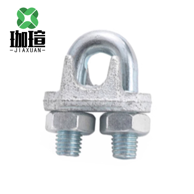 珈瑄 钢丝绳夹头 不锈钢钢丝绳夹头钢丝绳卡头U型锁扣卡扣紧绳器 M4 单位:个