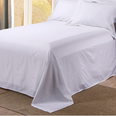 简约宾馆酒店全棉60支纱织床品单件床单 TP2865