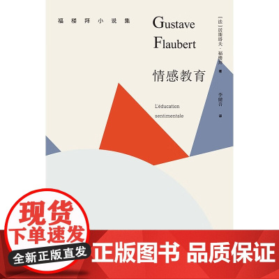 情感教育 居斯塔夫·福楼拜 著 小说