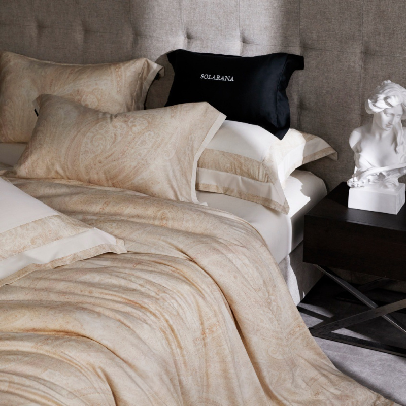 高丽欧式风120sLF级天丝棉磨毛四件套秋冬加厚被套触肤即暖