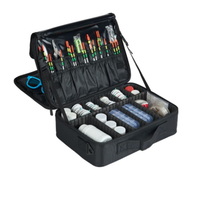 多功能渔具收纳包(大号)长37X宽26高13cm 材质168D牛津布手提单肩(背面有拉杆套)