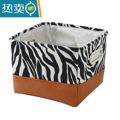 敬平桌面收纳盒衣服整理箱收纳箱收纳筐大号家用布艺抽屉式玩具储物箱