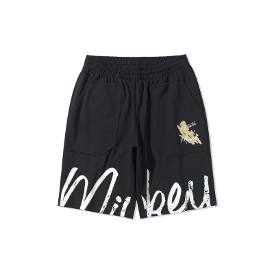 蔡程昱同款李宁短卫裤男士新款裤子迪士尼联名款宽松针织运动短裤AKSQ295