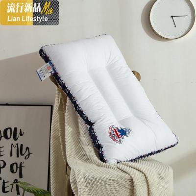 棉儿童低枕学生宿舍床枕头单人枕芯48*74成人家用低枕矮一只 三维工匠