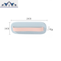 壁挂式浴室拖鞋架免打孔鞋子收纳架卫生间后沥水鞋架简易口 三维工匠