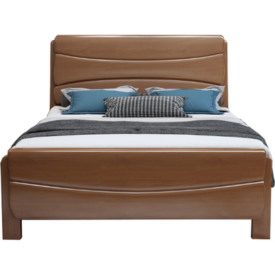 臻远 ZY-SMC-70 实木床 1.8*2.0米简约床 单位:1张